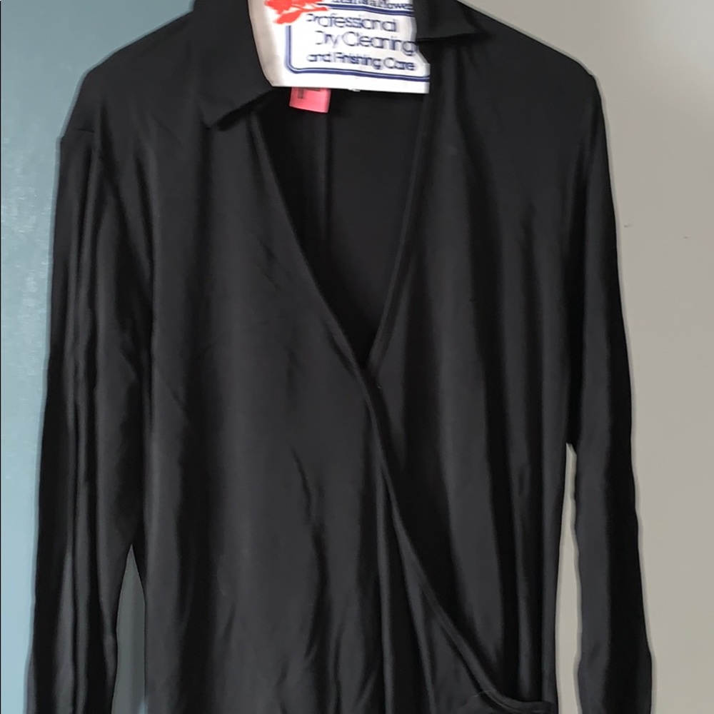 DKNY wrap dress, size large.
